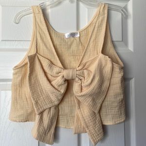 Big Bow Crop Top